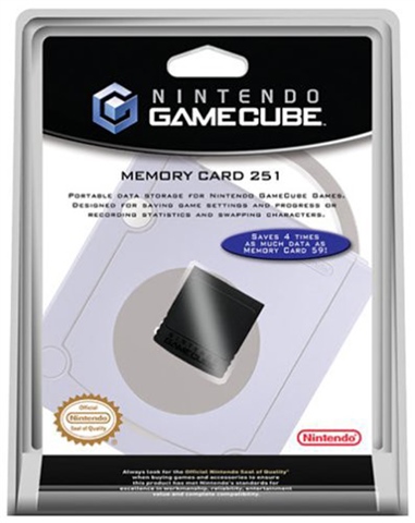 Official nintendo gamecube memory card new arrivals